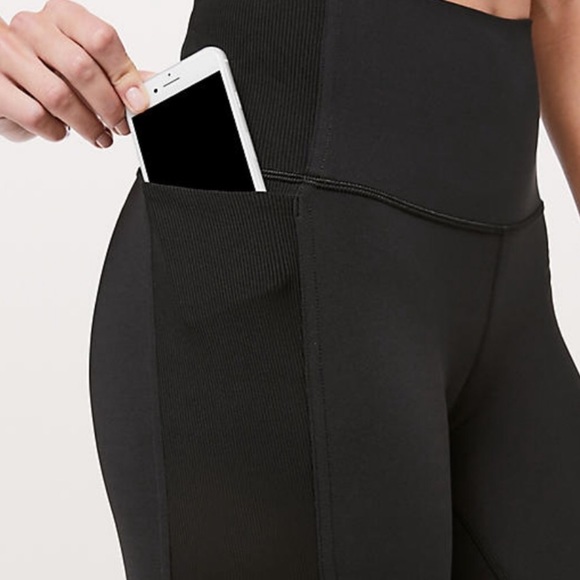 Lululemon Wunder Under High Rise *Rib 28 - Picture 1 of 5